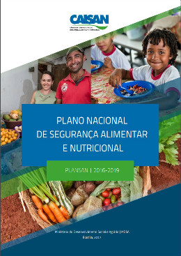 capa plano nacional Plano Nacional de Segurança Alimentar e Nutricional