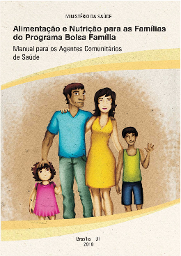capa Alimentacao Nutricao para as Familias do Programa Bolsa Alimentação e Nutrição para as Famílias do Programa Bolsa Família