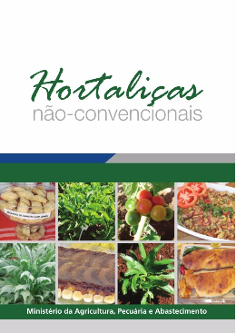 capa cartilha hortalicas no convencionais Hortaliças Não Convencionais