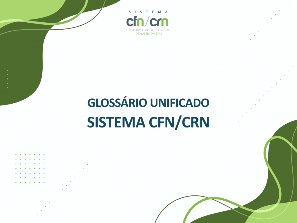 Glossário pronto 01 1024x768 GLOSSÁRIO UNIFICADO SISTEMA CFN/CRN