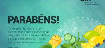 31 de agosto: Dia do Nutricionista – 2017