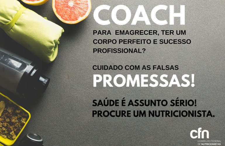 Nutricionista e coach: esclarecimentos