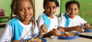 Programa Nacional de Alimentação Escolar proporciona alimentação saudável nas escolas de Ibirubá (RS)
