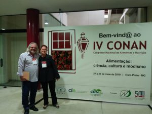 élido bonomo e liliana IV Conan 1 300x225 Código de ética profissional é tema de debate no IV Conan