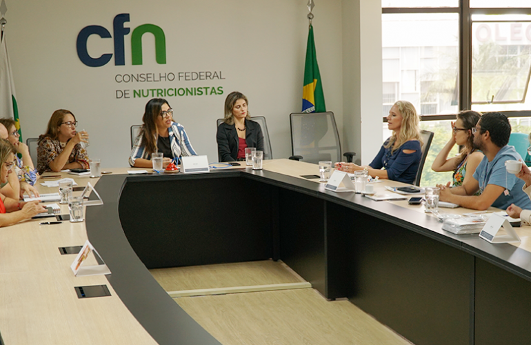 CFN recebe representantes do FNDE para alinhamento de ações CFN recebe representantes do FNDE para alinhamento de ações