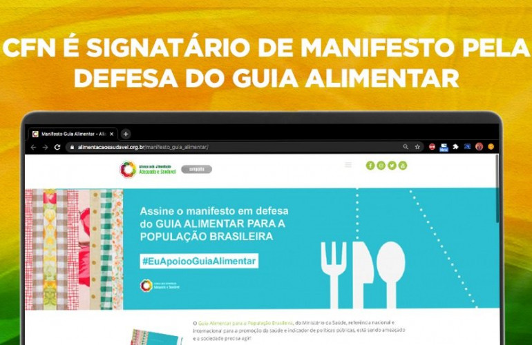 Aliança Pela Alimentação lança manifesto em defesa do Guia Alimentar