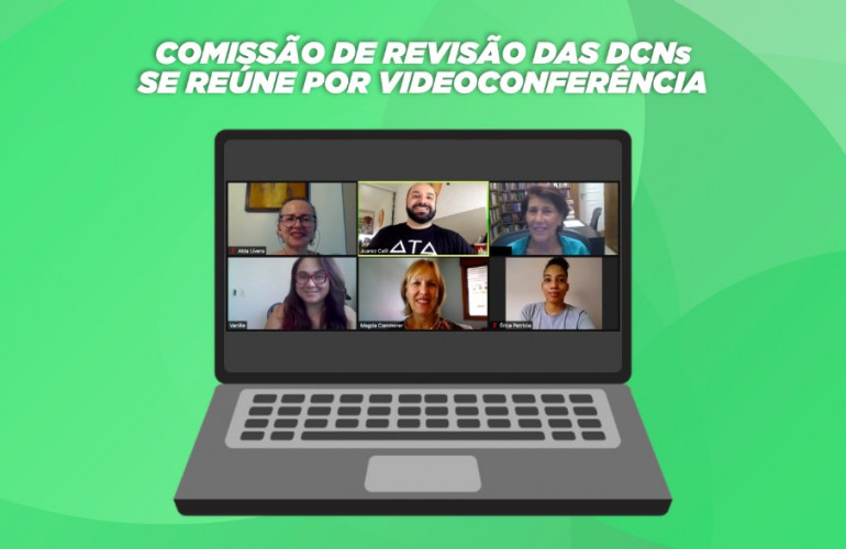 Comissão de revisão das DCNs realiza reunião por videoconferência