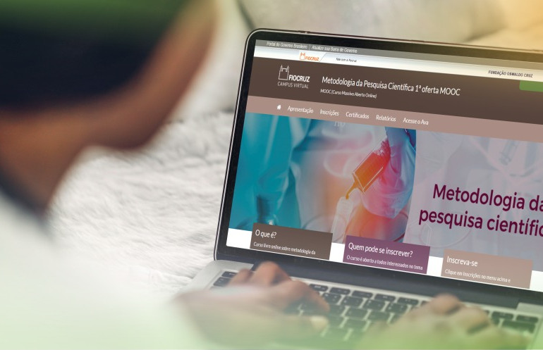 Fiocruz: inscrições abertas para o curso online de metodologia da pesquisa científica