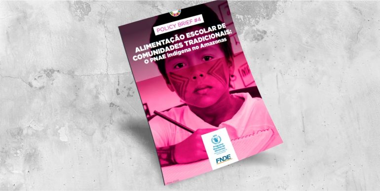 Publicação apresenta desafios e soluções na alimentação escolar para populações indígenas