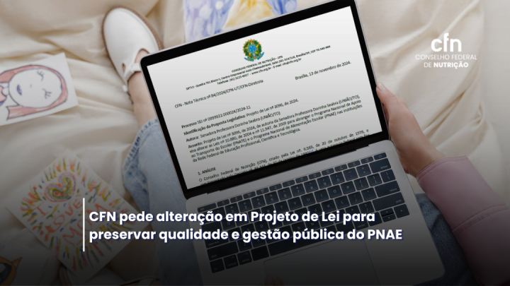 CFN pede alteração em Projeto de Lei para preservar qualidade e gestão pública do PNAE CFN pede alteração em Projeto de Lei para preservar qualidade e gestão pública do PNAE