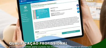 Oportunidades de qualificação profissional para nutricionistas e profissionais da saúde