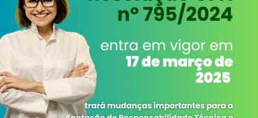 Nova Resolução CFN nº 795/2024 entrará em vigor em 2025