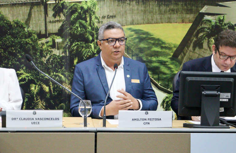 CFN acompanha audiência pública no Ceará e reforça importância de nutricionistas na rede pública de ensino CFN acompanha audiência pública no Ceará e reforça importância de nutricionistas na rede pública de ensino