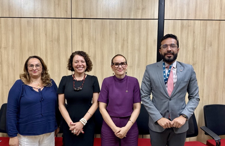 CFN discute fortalecimento de políticas de alimentação escolar em reunião com o FNDE CFN discute fortalecimento de políticas de alimentação escolar em reunião com o FNDE