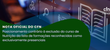 NOTA OFICIAL DO CFN