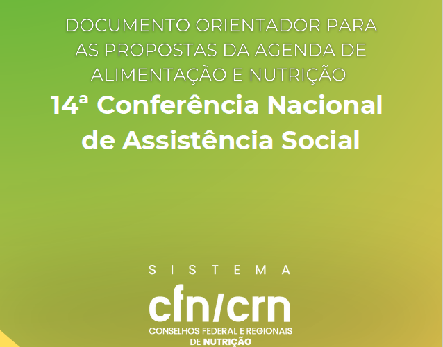 Documento Orientador para Propostas da Agenda de Alimentação e Nutrição