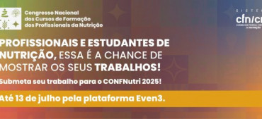 CFN abre submissão de trabalhos técnico-científicos para o CONFNutri 2025