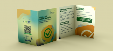 Folder – Campanha de combate à desinformação