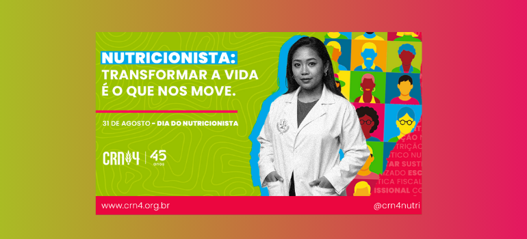 Nutricionista: transformar vidas é o que nos move Nutricionista: transformar vidas é o que nos move
