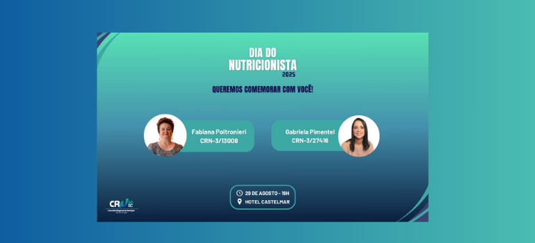 Dia do Nutricionista será comemorado com evento em Florianópolis e iluminação de espaços públicos em diversas regiões do Estado Dia do Nutricionista será comemorado com evento em Florianópolis e iluminação de espaços públicos em diversas regiões do Estado
