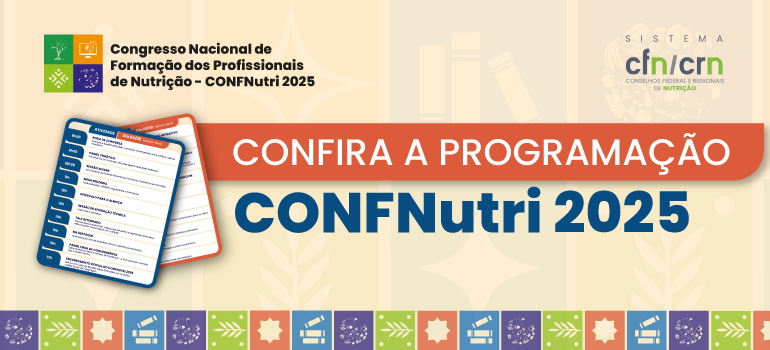 Programação Congresso Nacional de Formação dos Profissionais de Nutrição
