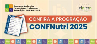 Programação Congresso Nacional de Formação dos Profissionais de Nutrição